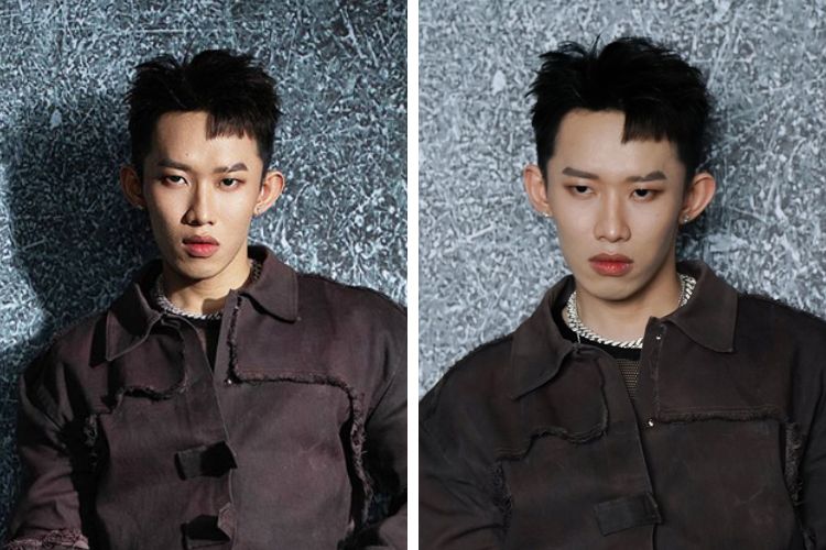 kieu toc cua anh trai Kay Tran