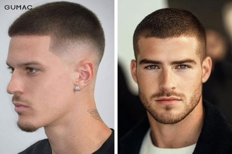 mau toc buzz cut dep
