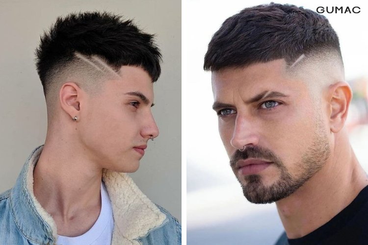 kieu toc ngan cho nam cung duong line doc dao