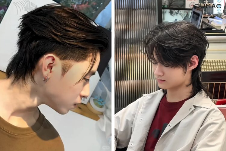 mullet cuc dep cho nam