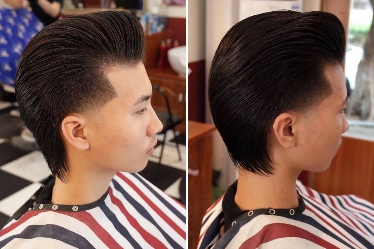 kieu toc nam pompadour ngan