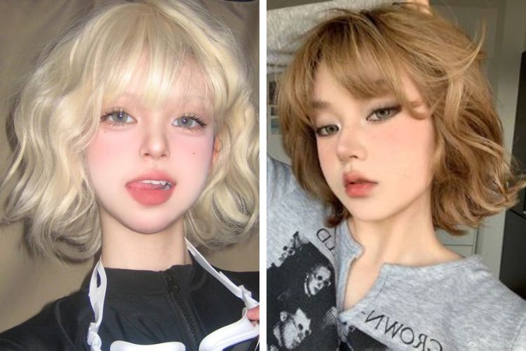 kieu toc nu tem ngan gon song