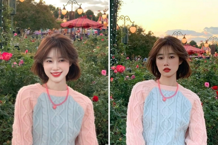 toc bob xoan ngan tre trung