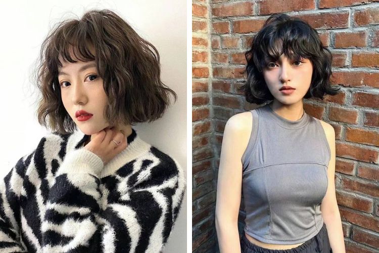 toc bob xoan ngan cho nang mat tron