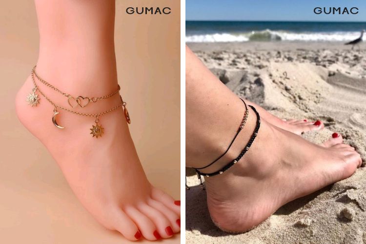  Lắc chân gợi ý phụ kiện thời trang cho nàng