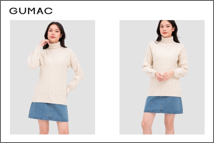 chân váy và áo len