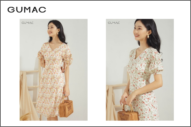 Outfit dịp 8/3 cho nữ cùng đầm hoa