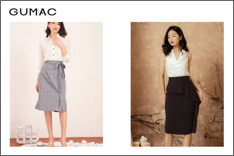 Phối đồ đi chơi 8/3 với váy đuôi cá