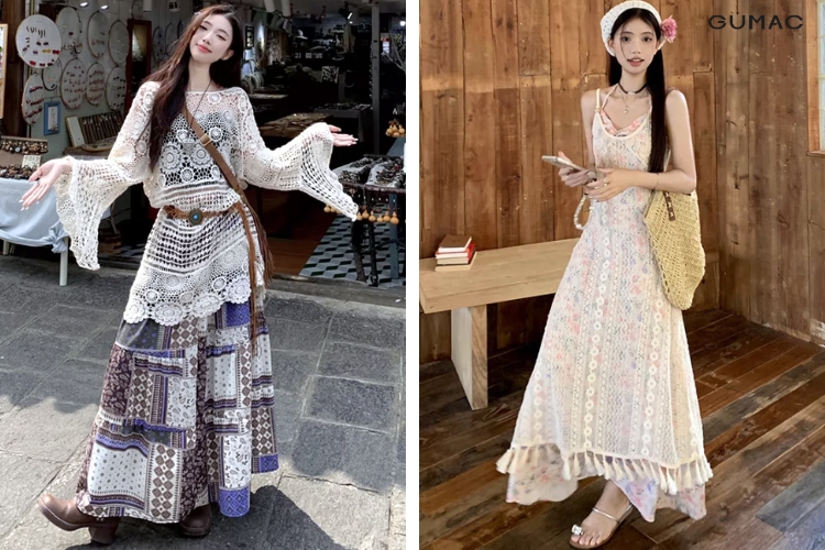 vay bohemian di cao bang mua he dep cho nang