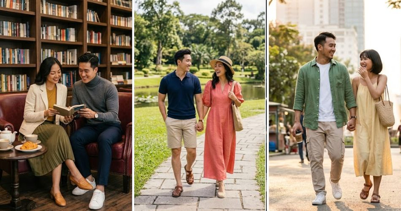 Khi chọn trang phục cho buổi hẹn đầu tiên, sự vừa vặn, sạch sẽ và phù hợp với địa điểm luôn quan trọng hơn việc chạy theo một xu hướng nhất thời. Bạn có thể dùng các công thức trên làm nền, sau đó thay đổi màu sắc, chất liệu và phụ kiện theo cá tính riêng. Cách lựa chọn đó giúp bạn thoải mái thể hiện bản thân và trả lời tự tin câu hỏi mặc gì khi đi hẹn hò.