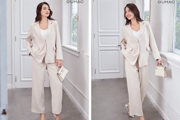 Áo blazer kết hợp quần âu khi đi phỏng vấn Áo blazer kết hợp quần âu khi đi phỏng vấn