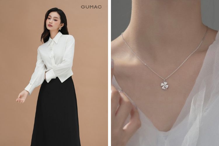 Chọn trang phục sạch sẽ và trang sức tối giản Chọn trang phục sạch sẽ và trang sức tối giản