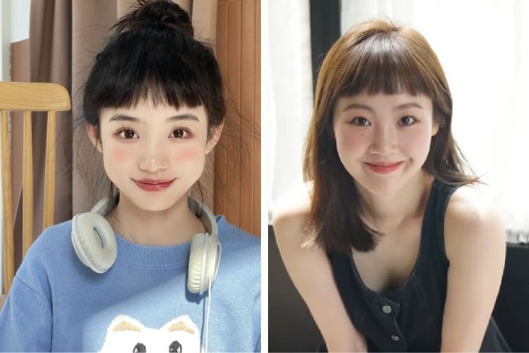 toc mai ngo bang long may cho ban nu mat to