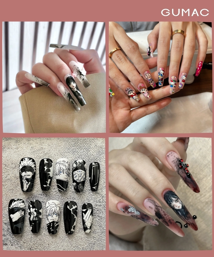 mau nail dai anime doc dao