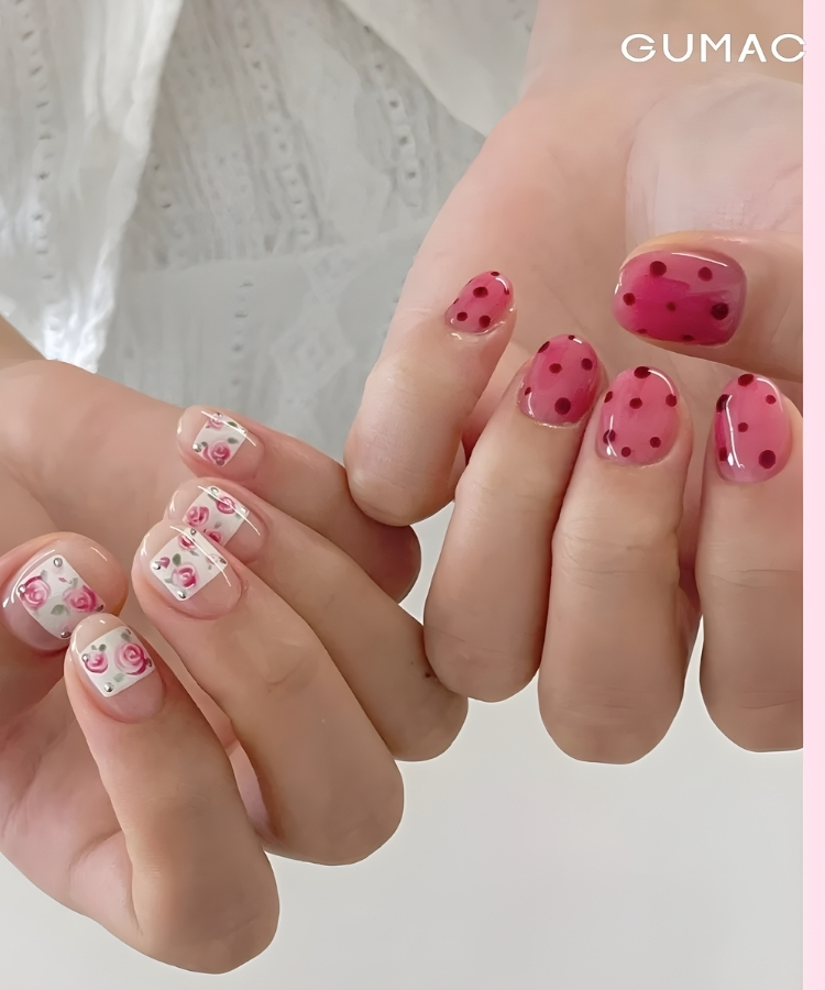 mau nail bot kieu han dep