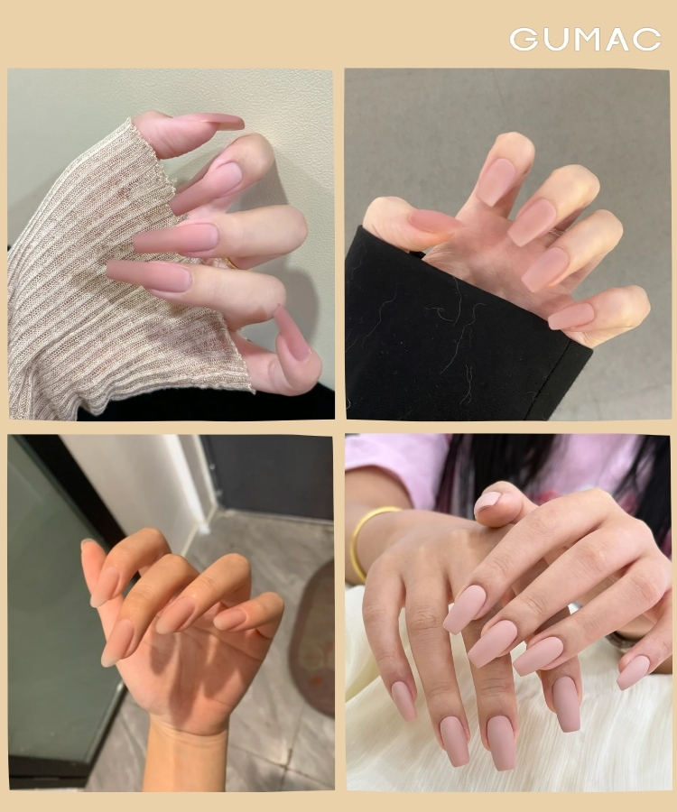 mau nail dap bot don gian