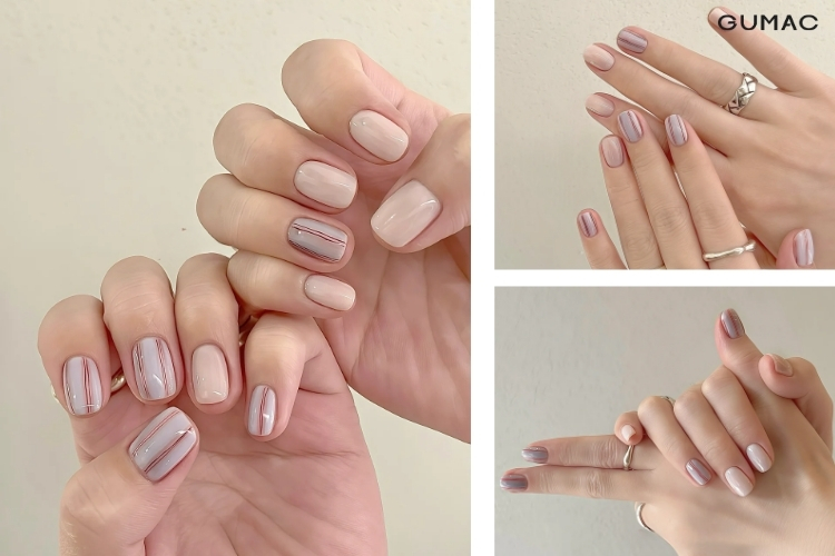 mau nail ke don gian