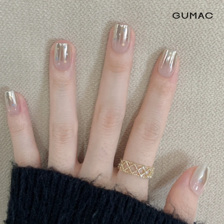 mau nail tay ngan don gian