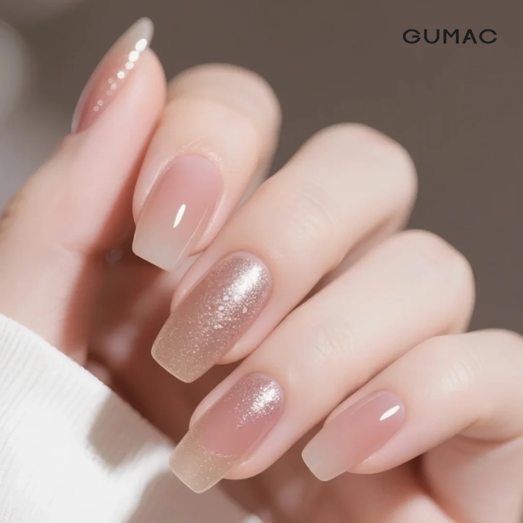 nail dep don gian mau hong dap nhu