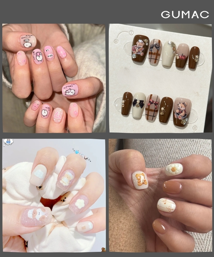 mau nail sticker gau