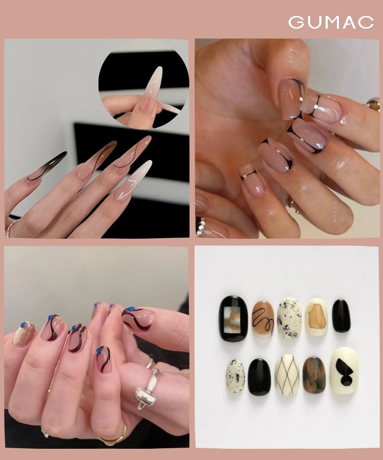 nail han quoc hoa tiet toi gian