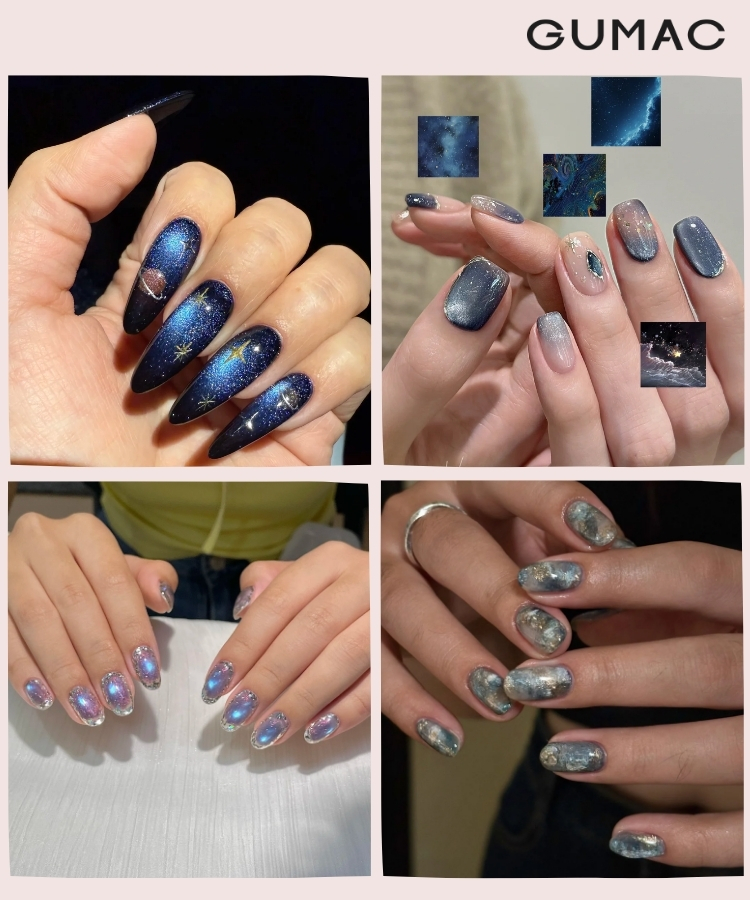 mau nail lap lanh galaxy