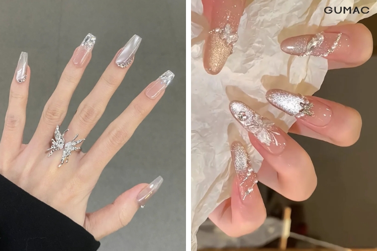 mix do cung mau nail mat meo theo style nu tinh