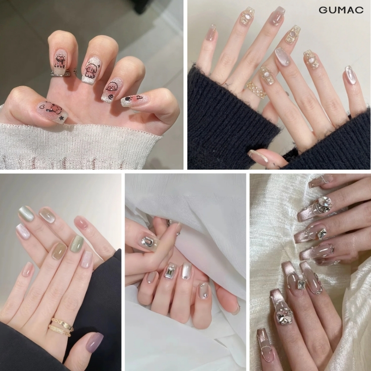 tong hop nhung mau nail mat meo dep cho nang xinh lung linh