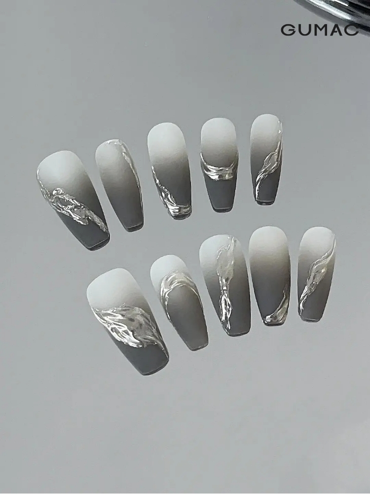 mau nail mau xam dam