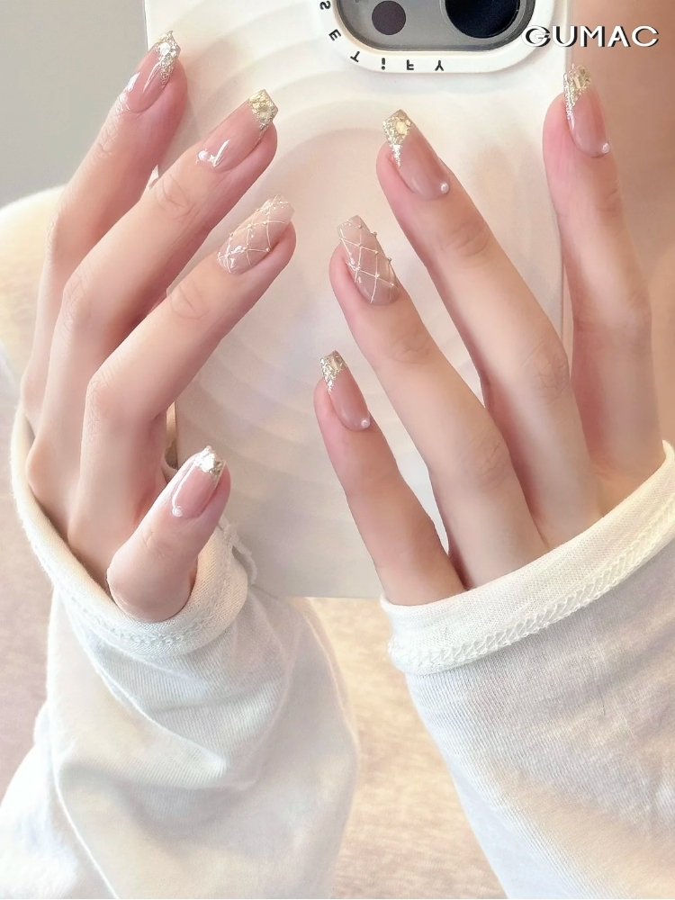 mau nail dau mong dinh da