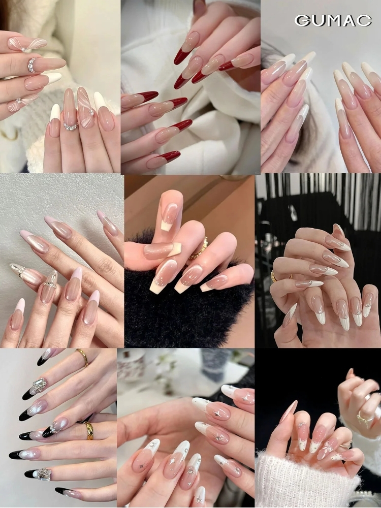 mau nail son dau mong dep