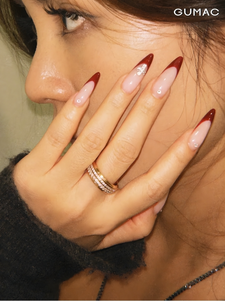 mau nail son dau mong do