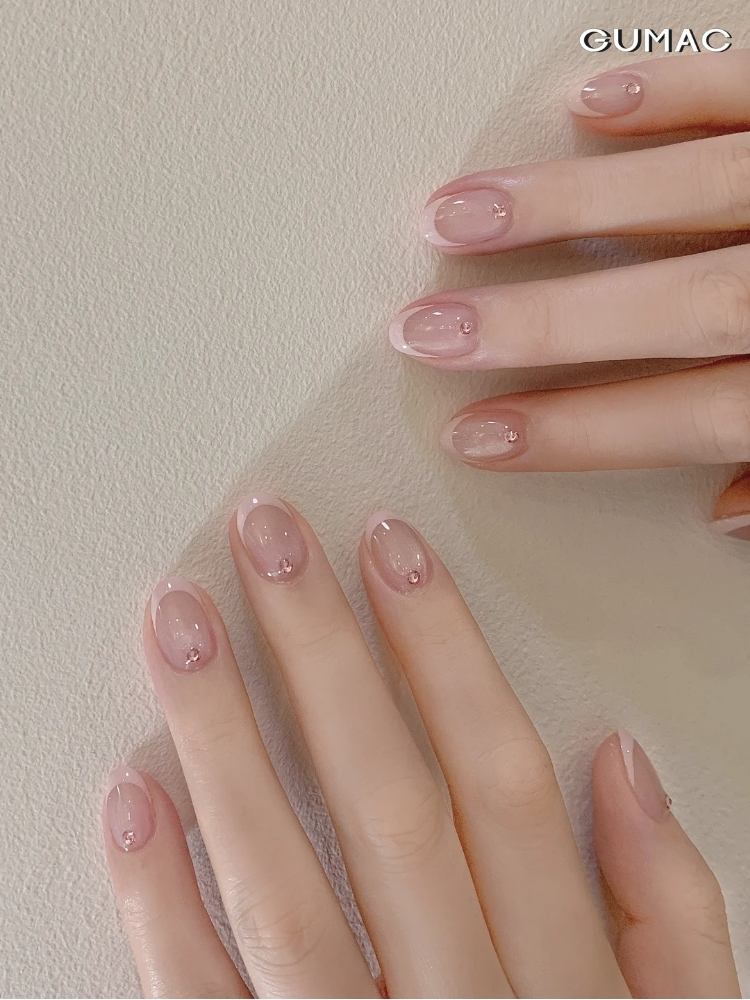 son nail dau mong mau hong