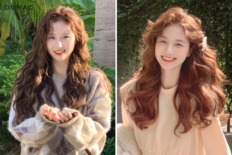 mau toc nu nau socola hat de