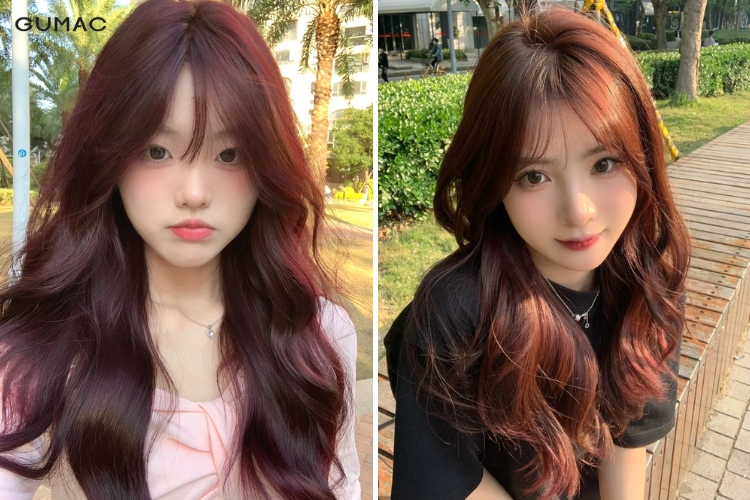 mau toc nu nau socola pha anh do