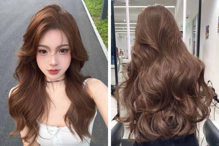 mau toc nau hat de khong can tay