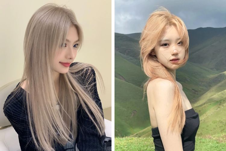 toc mau be xinh xan khong can tay