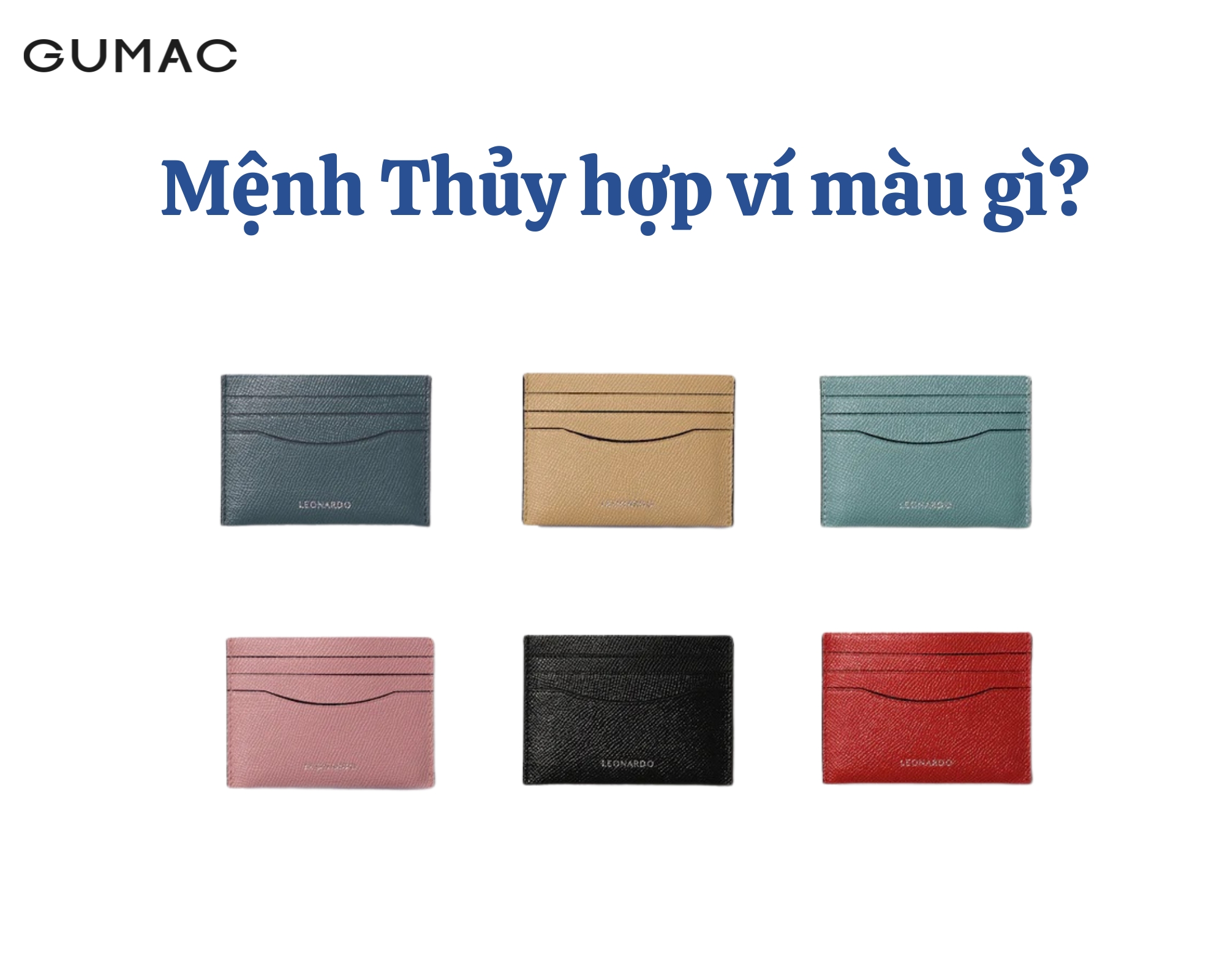 4. Hướng Dẫn Chọn Mẫu Ví Phù Hợp Với Mệnh Thủy