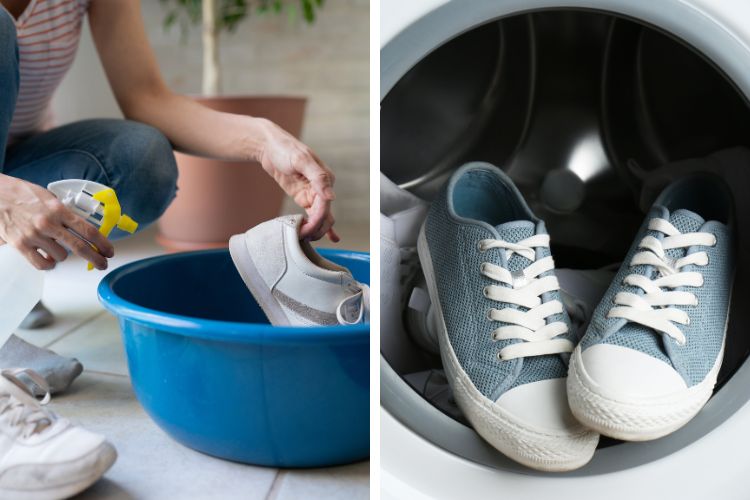 Mẹo bảo quản giày đi làm mùa mưa