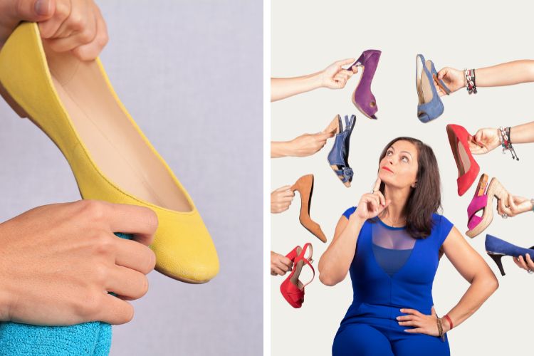 Lưu ý chọn giày đi làm mùa mưa cho nàng