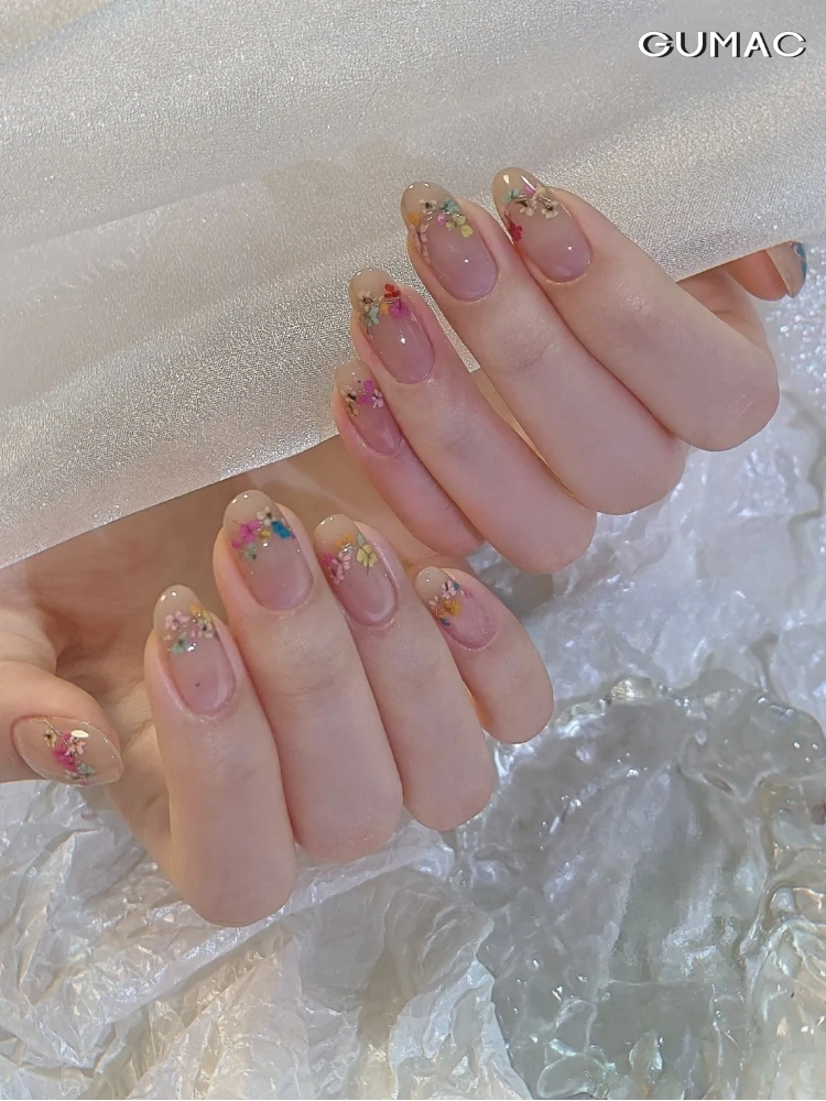 nail hoa kho phong cach han