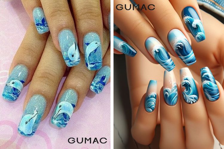 nail dep di bien chu de bien ca