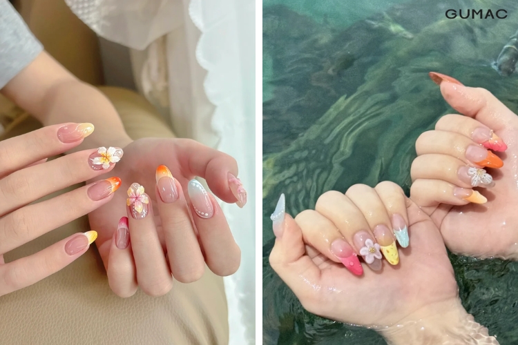 cac mau mong tay chu de nhiet doi