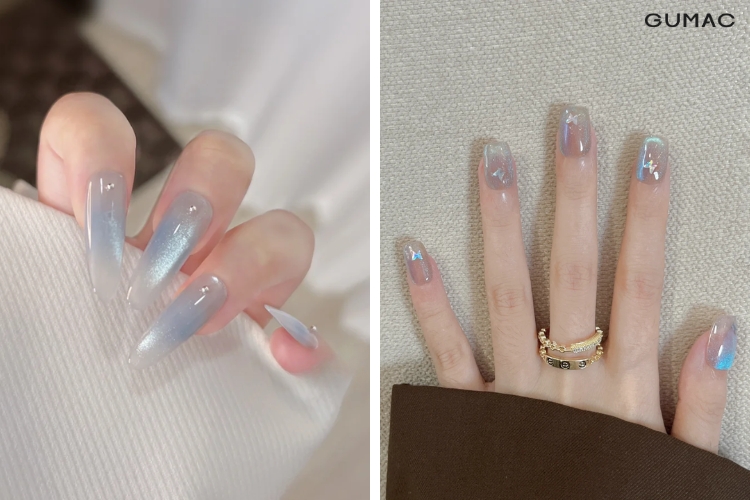 mau nail dep di bien giot nuoc