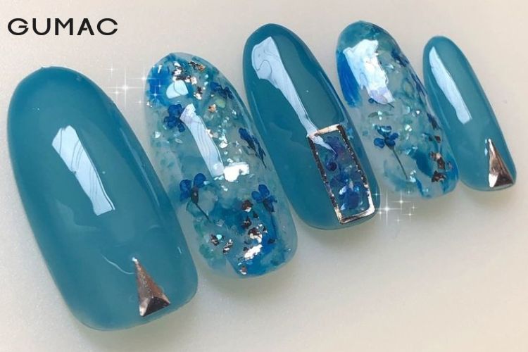 nail hoa tiet giot nuoc di bien