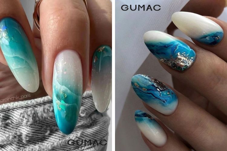 nail hoa tiet song bien hot trend