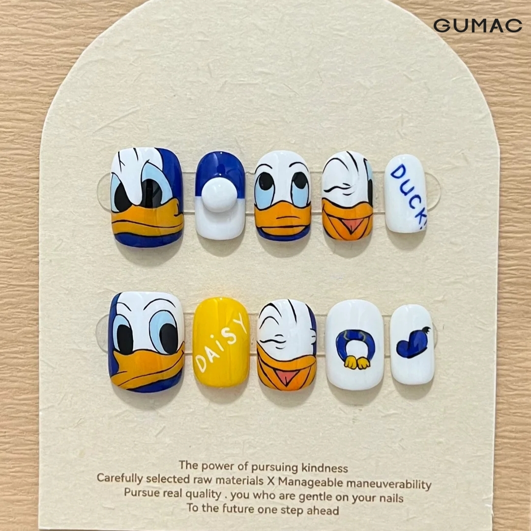 kieu mong tay hoat hinh vit donald