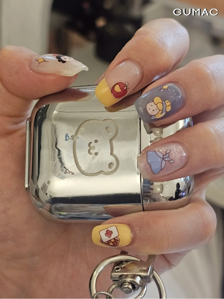 kieu nail bach tuyet va 7 chu lun