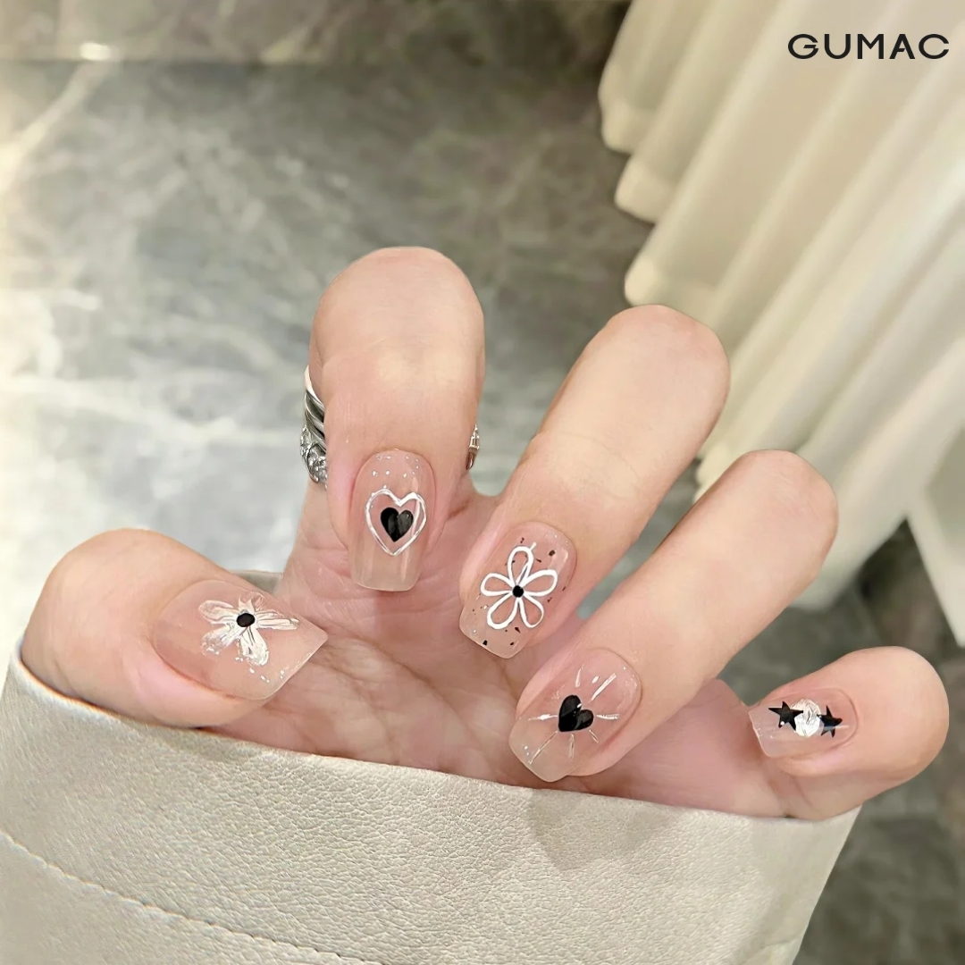 mau ve hoat hinh nail hoa tiet hoa