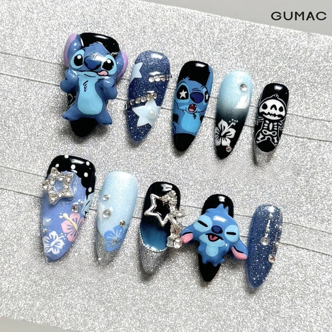 nail hoat hinh sticker